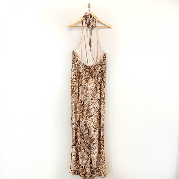 Roxy Earle x Le Chateau Snake Print Jumpsuit - Picture 4 of 4